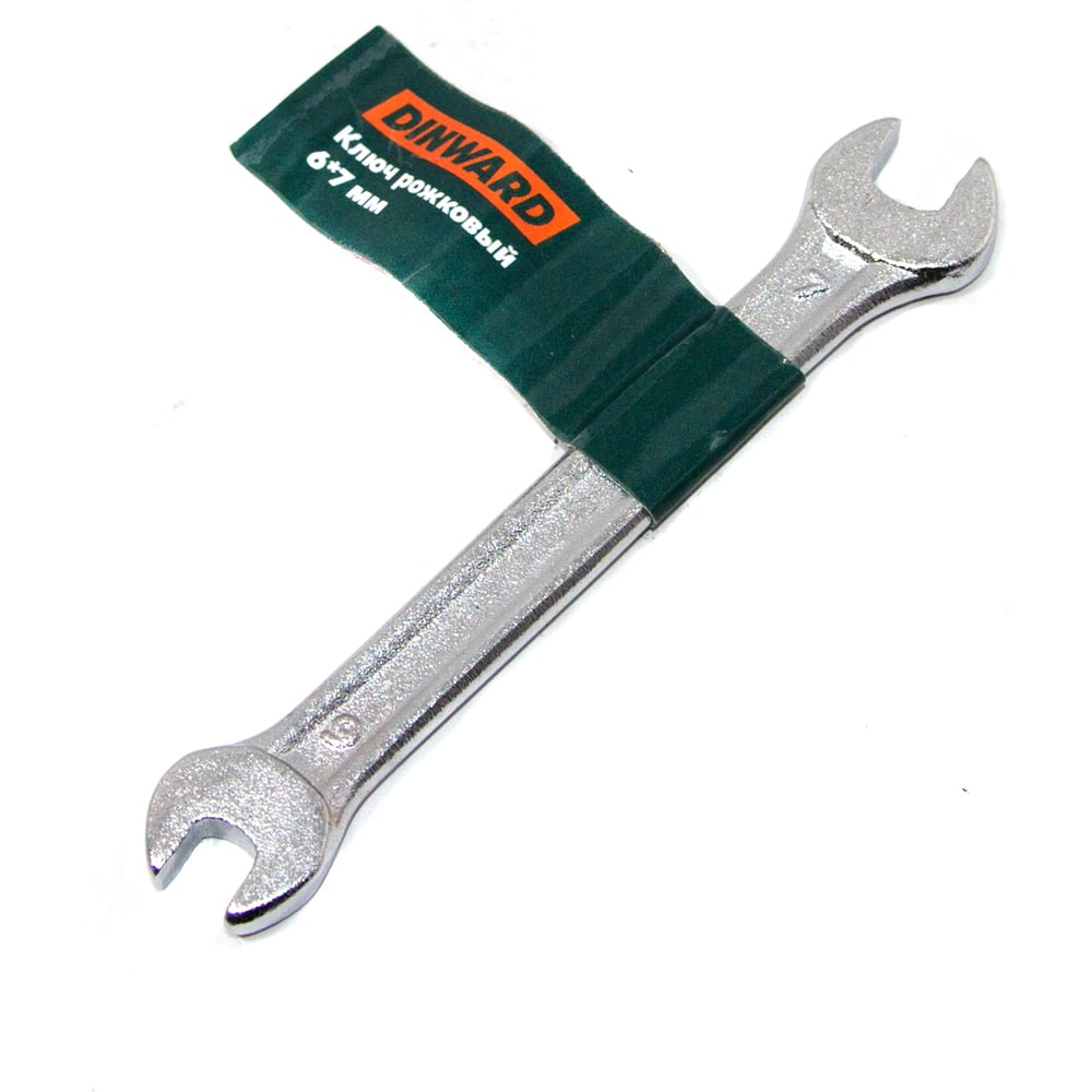 Изображение товара Ключ рожковый DINWARD 6*7 CrV эллипт.форма 746115v