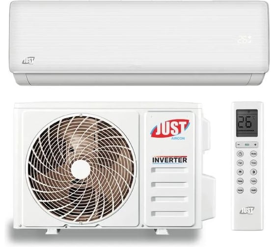 Изображение товара Сплит-система Just Aircon JAC-24HPSIA/CAC+JACO-24HPSIA/CAU 4640277103897/4640277103866