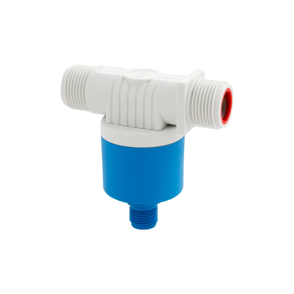 Изображение товара Поплавок - клапан Санакс НАРУЖНЫЙ, для ёмкостей, 1 из высокопрочного АБС пластика, серия МАК, боковое подключение для агрессивных жидкостей 0-555