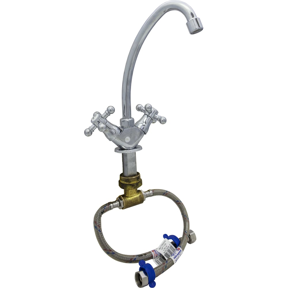 Изображение товара Смеситель елочка ЦС СМ 13 К М_Крест СМ506909