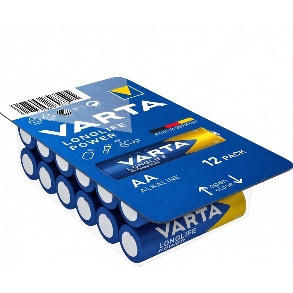 Изображение товара Батарейка Varta Longlife Power LR06/AA BL12 4906121132 RPL00840