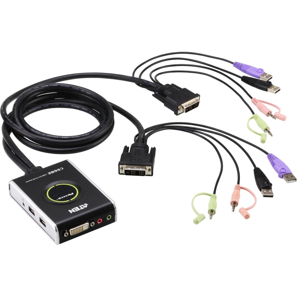Изображение товара Переключатель ATEN CS682-AT USB DVI-D 2 CPU