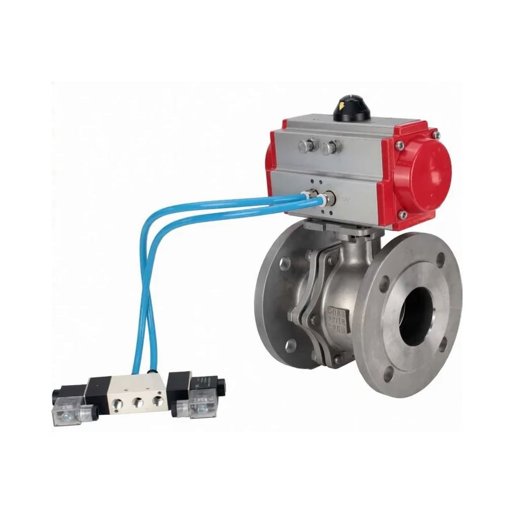 Изображение товара Кран шаровой КШ.Ф.П.316.200 Ду125 Ру16, фланцевый, пн.привод