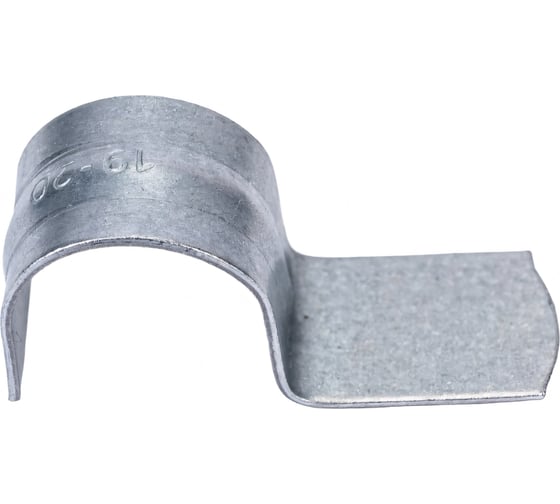 Изображение товара Металлическая однолапковая скоба Промрукав СМО d19-20 мм, для монтажного пистолета, 100 шт. PR08.2754