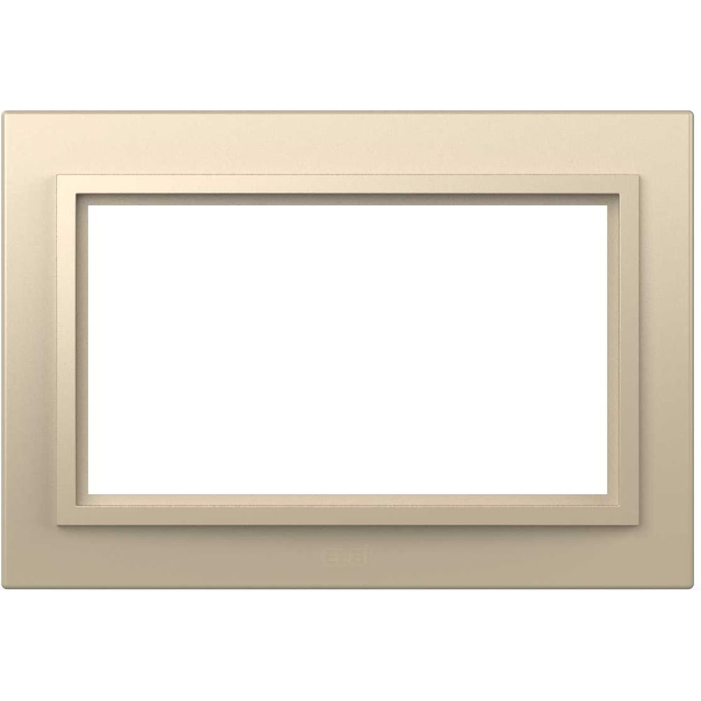 Изображение товара Рамка для двойной розетки без заземления ELBI Zena слоновая кость, 12 шт 608-012500-908