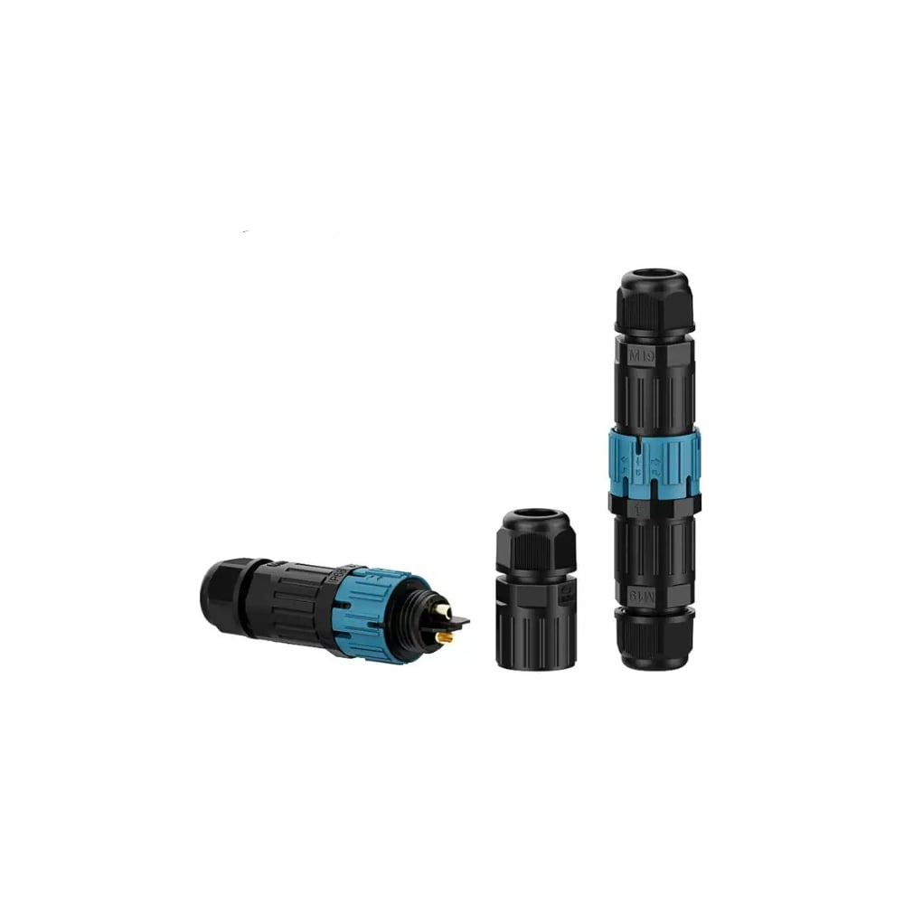 Изображение товара Муфта Fibox EW-M19MF-03X01 для 2,5 мм² кабелей, IP68, винтовое соединение