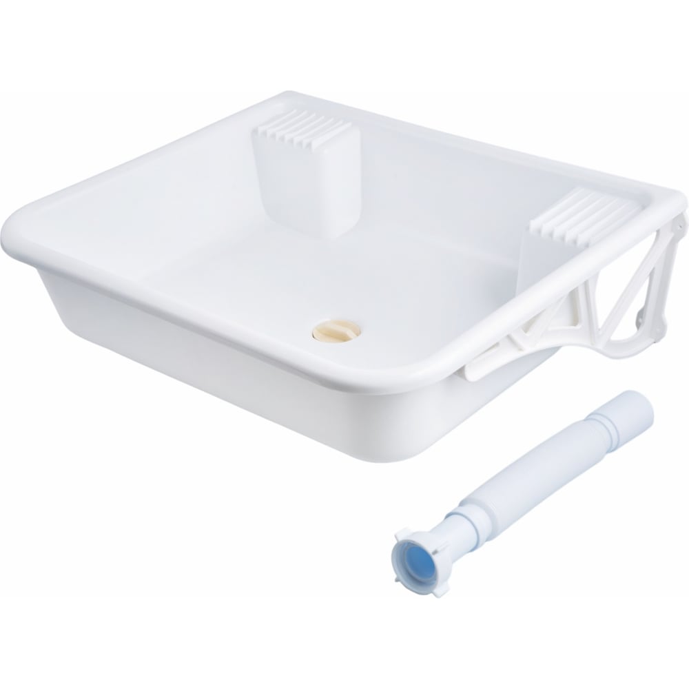 Изображение товара Раковина на кронштейнах Мастерица SP-503 + сливной шланг 00-00047276