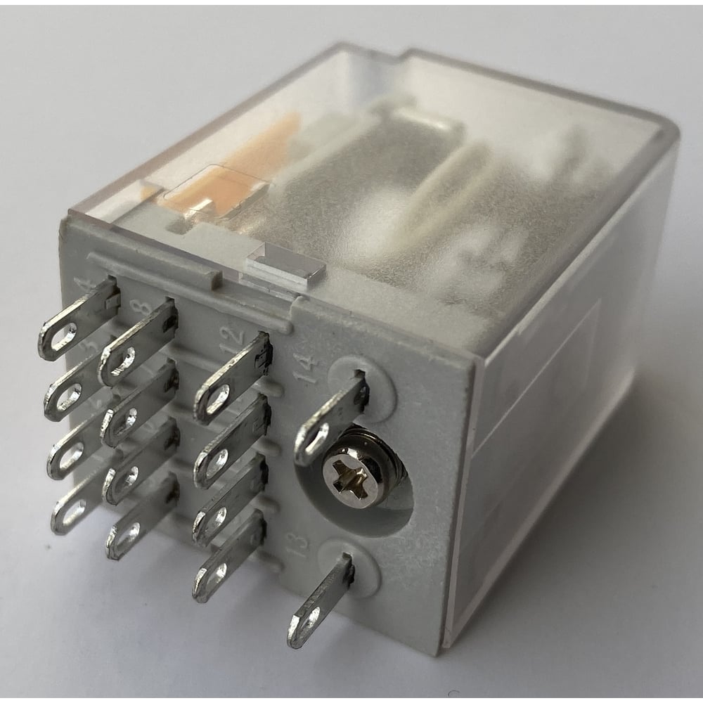 Промежуточное реле на 4 контакта ANDELI LY4 4P 5A 24V (LSD4AFT) ADL09-286