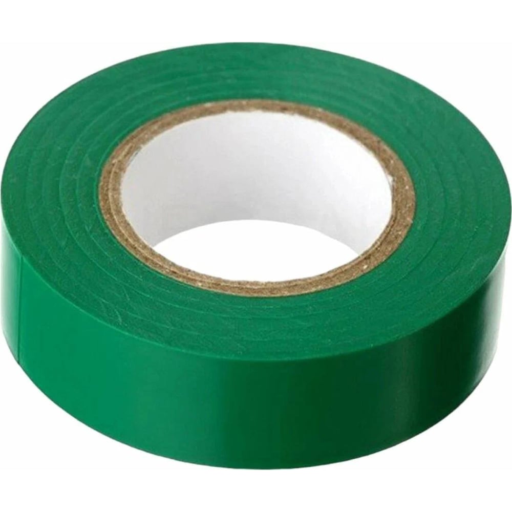 Изображение товара Изолента ЕТР ПВХ 19мм, 20м зеленая (10шт) 53203-10