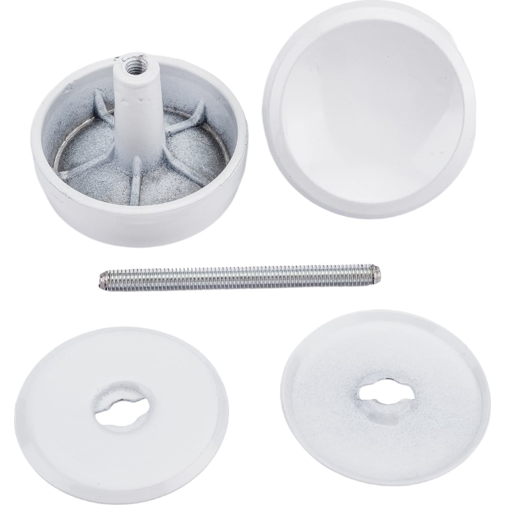 Изображение товара Ручка Латунина РК-1 белая для дверей