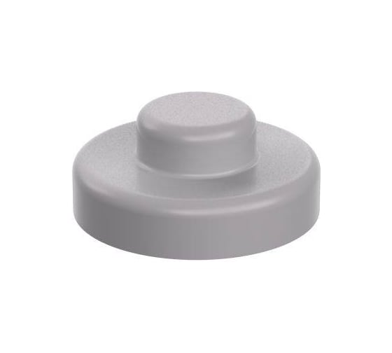 Изображение товара Колпачок для кровельных саморезов Росдюбель СВ.СЕРЫЙ (500 шт) арт. 16-0555