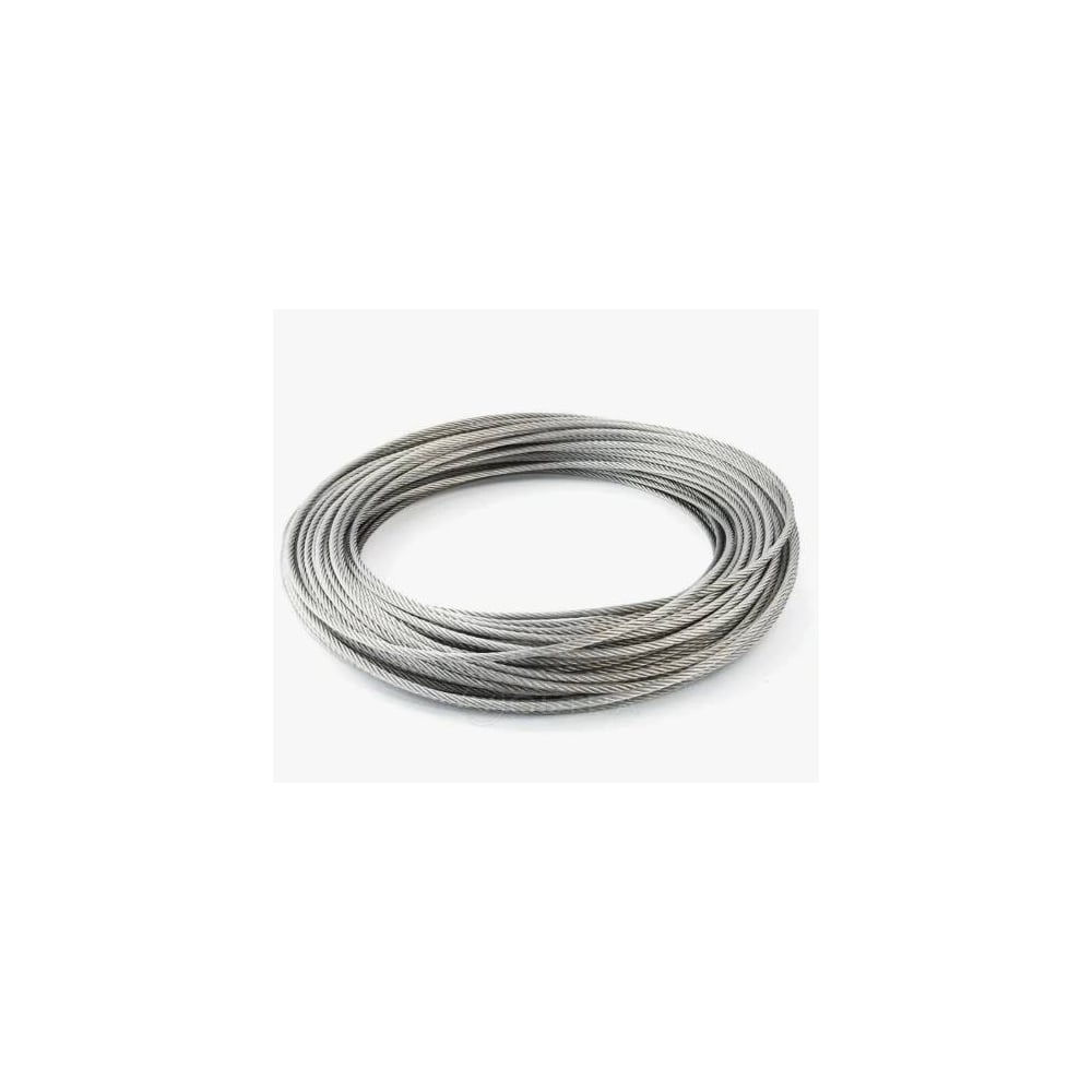 Изображение товара Трос нержавеющий KREPFIELD 3 мм ART 8379 А4 средней мягкости 1000 метров 8379А4ТРОС3ММ-1000