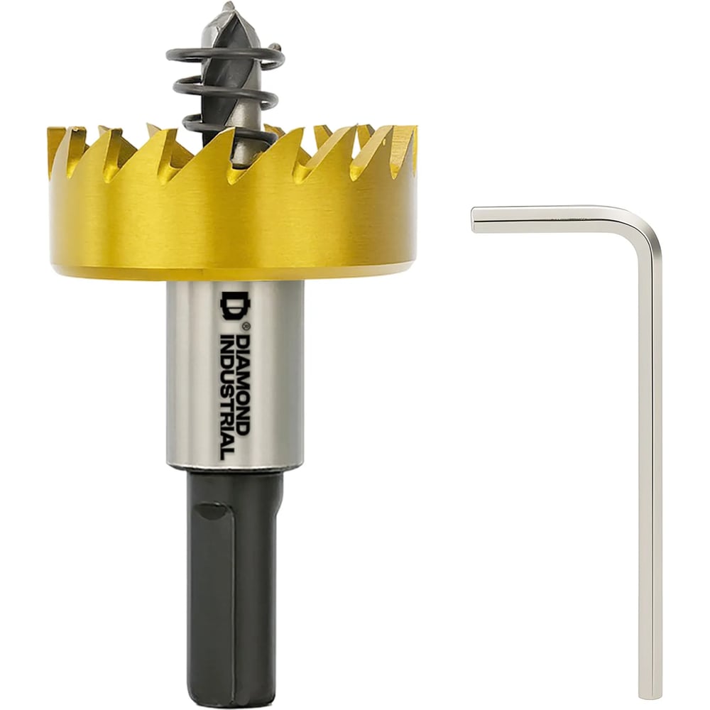 Изображение товара Коронка по металлу Diamond Industrial 35 мм универсальная М2 HSS-TIN DIDHSST35