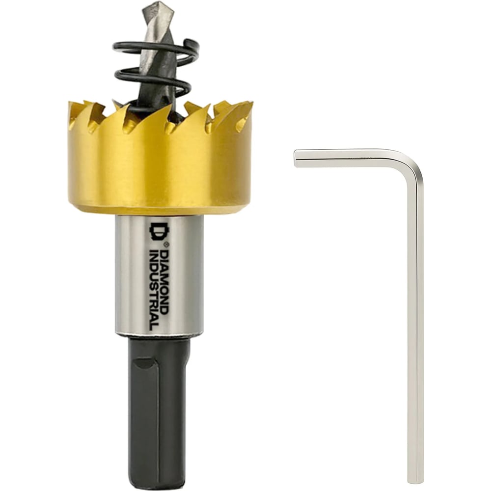 Изображение товара Коронка по металлу Diamond Industrial 25 мм универсальная М2 HSS-TIN DIDHSST25