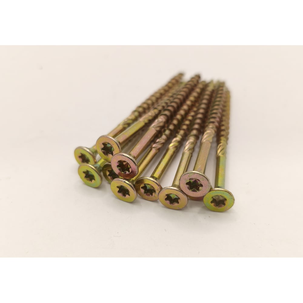 Изображение товара Шуруп конструкционный самонарезающий для дерева Крепстор 4х60 потай, 75 шт. 4665317062651