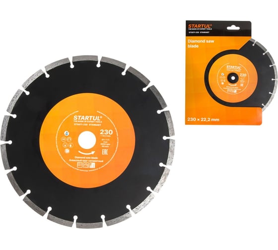 Изображение товара Круг алмазный STARTUL 230х22.2 мм универсальный Standart ST5071-230 ЦЗ-1117578060