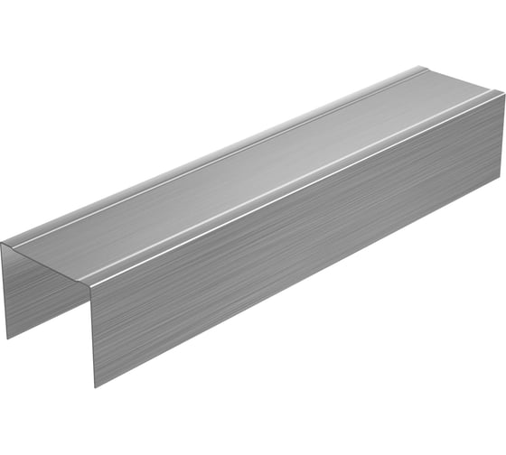 Изображение товара Профиль направляющий МЕТАЛЛИК И КО 40 х 50 х 3000; Оц 0.60 (уп. 8 шт) НN_03183339