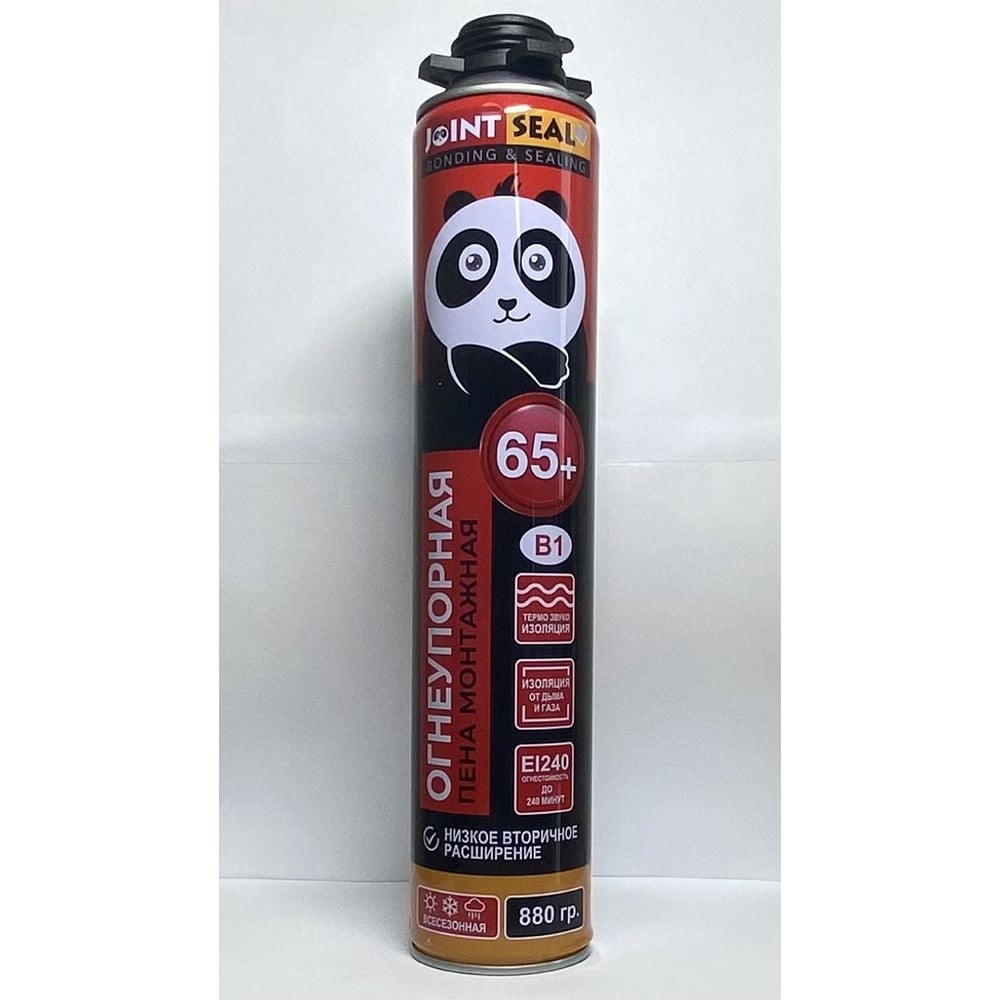 Изображение товара Монтажная пена огнеупорная JointSeal PUFOAM B1 880 г с пистолетом
