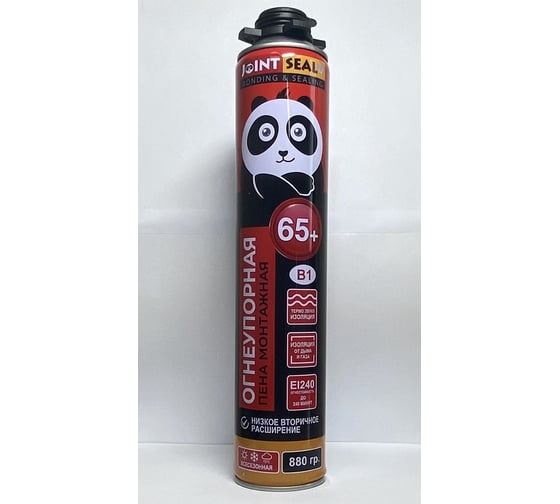Изображение товара Огнеупорная профессиональная монтажная пена JointSeal PUFOAM B1 880 гр. PU-FOAM FIRE B1