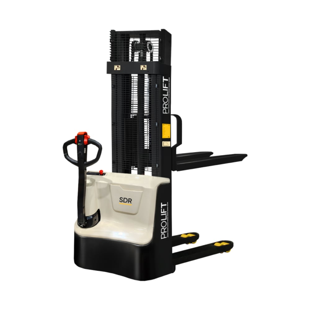 Изображение товара Самоходный электрический штабелер PROLIFT нагрузка 1200кг, высота подъема 1600мм, АКБ 50 Ah, SDR1216 M2 Li-ion