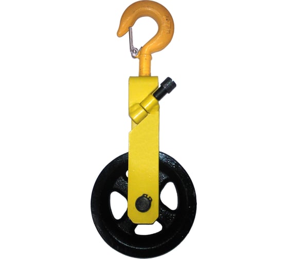 Изображение товара Блок монтажный с откидной щекой под веревку 0.5 т Гп-Б-0.5-05(01) САМСОН 060100040808