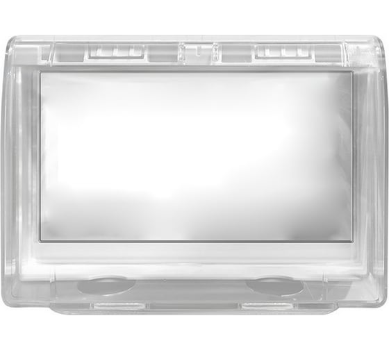 Изображение товара Защитная накладка для двухместной розетки duwi 26311 1