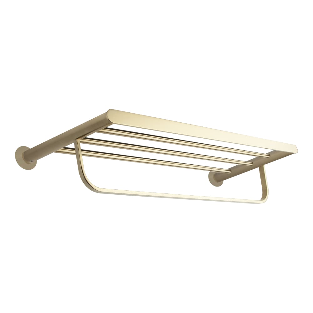 Изображение товара Полка для полотенец Ramon Soler XL для ванной комнаты  золото TOAL03OC