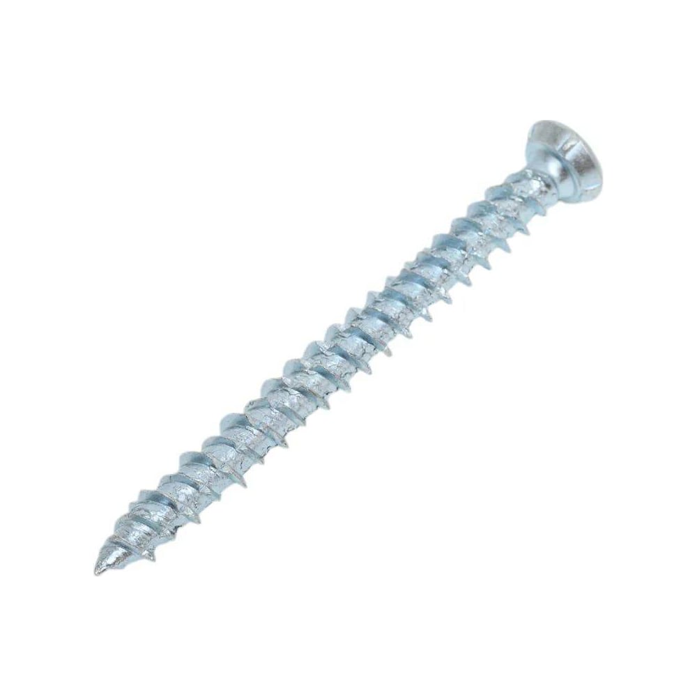 Изображение товара Шуруп по бетону ARNO INDUSTRIES 5x112 мм (потайная головка, Torx) белый цинк