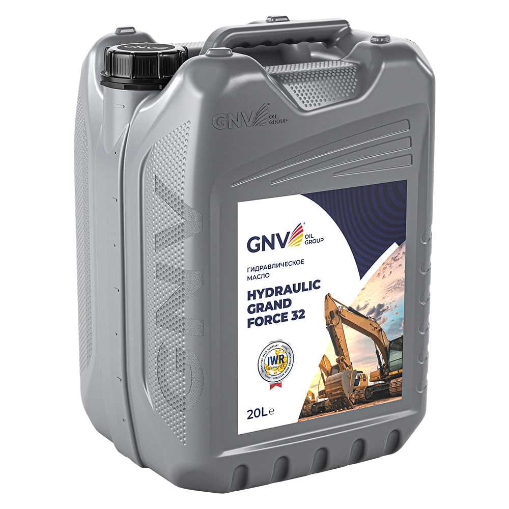 Изображение товара Гидравлическое масло GNV HVLP 32 синтетика 20 л - защита гидросистем Изображение товара Гидравлическое масло GNV HVLP 32 синтетика 20 л - защита гидросистем