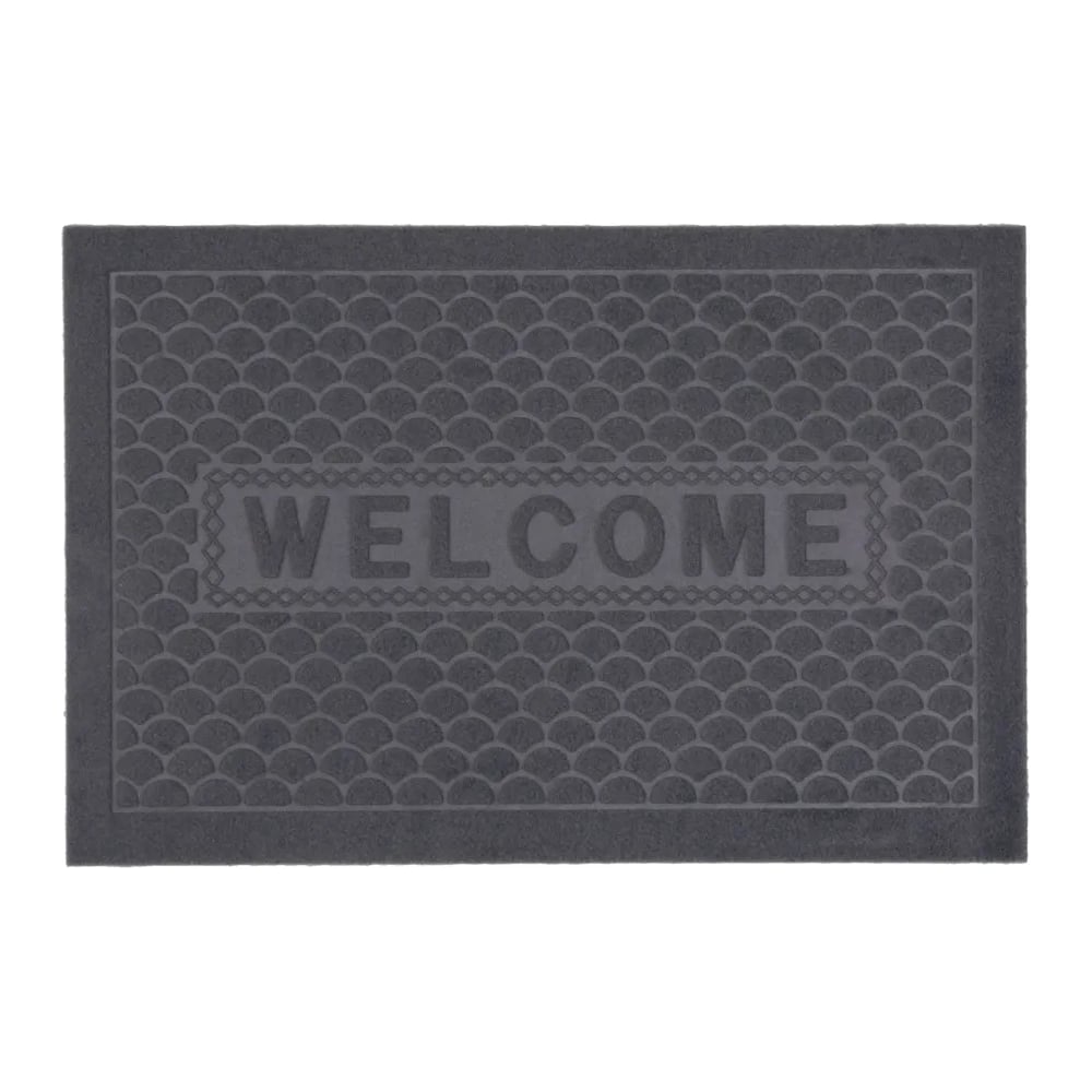 Изображение товара Коврик с ворсовой поверхностью VETTA 40x60 см CX1014 — влаговпитывающий, ПВХ, прямоугольный