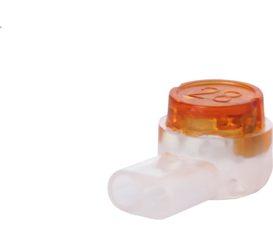 Изображение товара Скотчлок (скотч-лок) Retic UY2 на 2 провода, жила 0.4-0.9мм, 20-26 AWG, 20шт. UY2-UL-TWCS/20