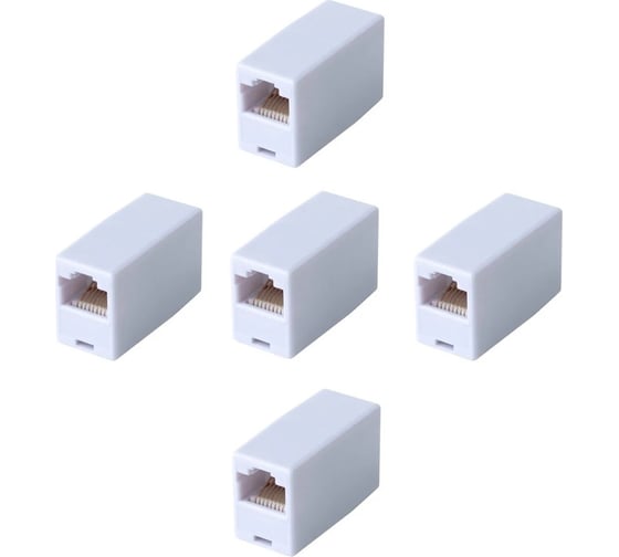 Изображение товара Переходник RJ-45/RJ-45 8P8C Retic 5 шт. SM-8P8C-I-TWCS/5