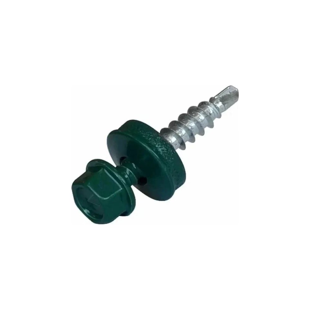 Изображение товара Кровельный саморез ARNO INDUSTRIES 5,5×25 с пресс-шайбой RAL6005