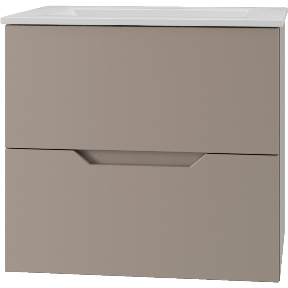 Изображение товара Тумба с раковиной подвесная Agger Свит SWE600ETLT-3610W 60, латте матовый X535556204