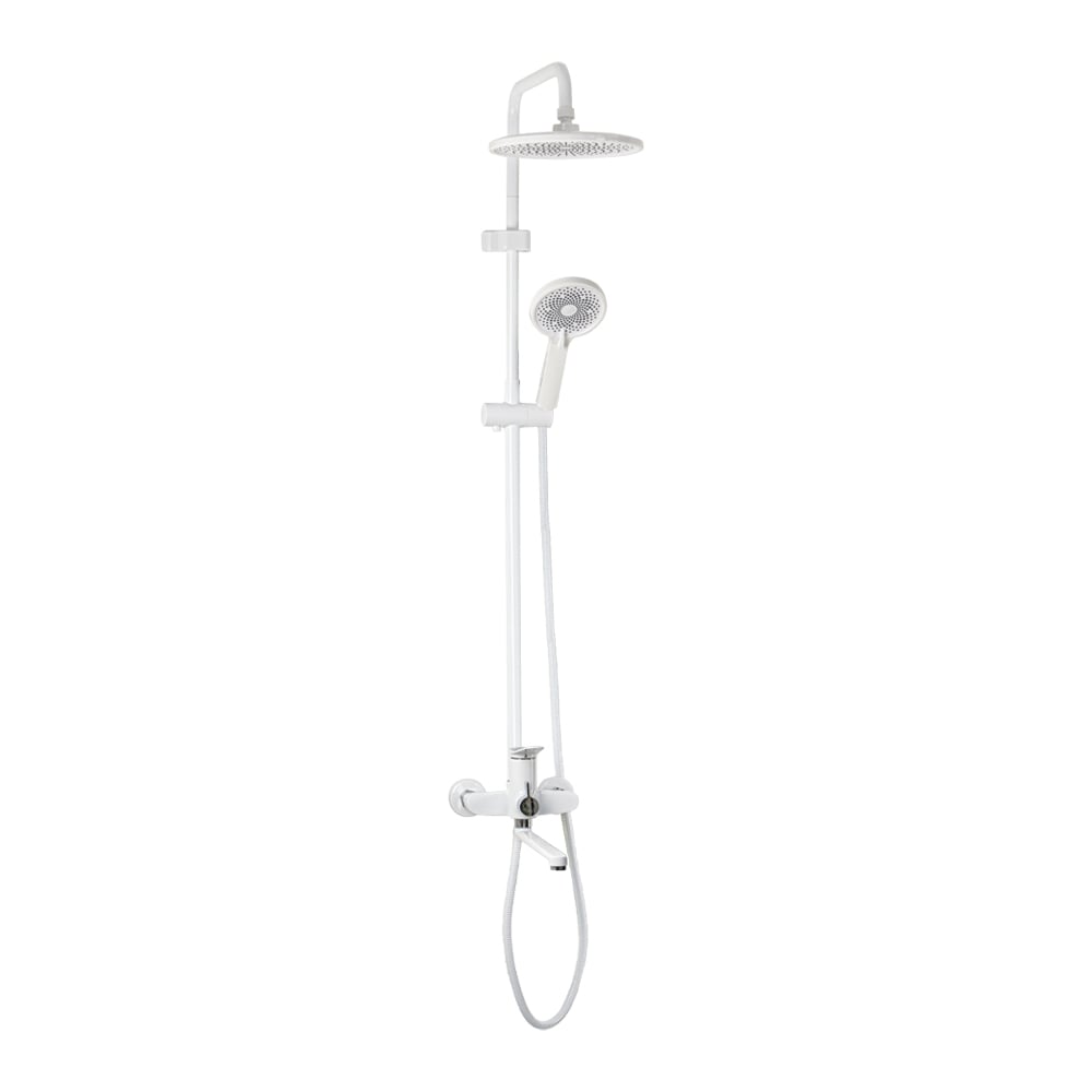 Изображение товара Смеситель FABIA Серия FABIA 9677 тропический душ с двумя лейками и длинным изливом