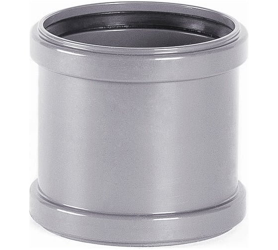 Изображение товара Надвижная муфта ХЕМКОР НПВХ внутренняя канализация 50 мм 2391031 0 5222