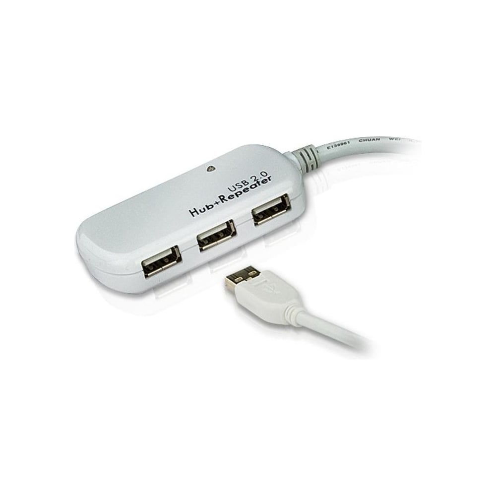 Изображение товара Удлинитель ATEN USB 2.0 4-Port Hub with Extension Cable 12m UE2120H