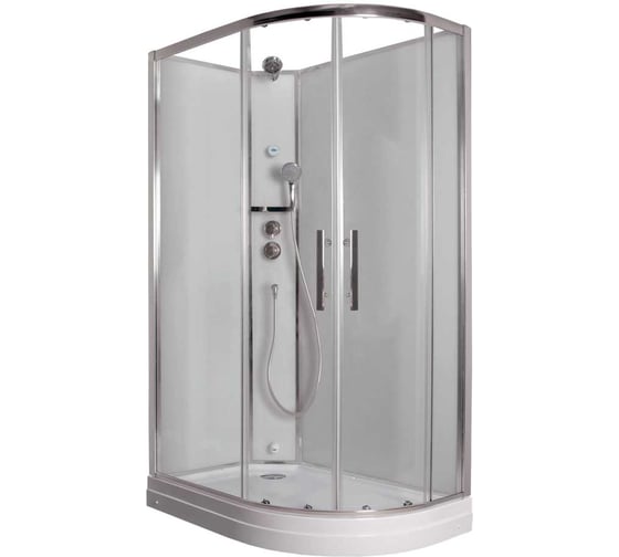 Изображение товара Душевая кабина с крышей, хамам и стульчиком ILMA 902 L 120_80_222 Timo Premium ILMA902L-roof-902L-T-STILMA-TCH/C