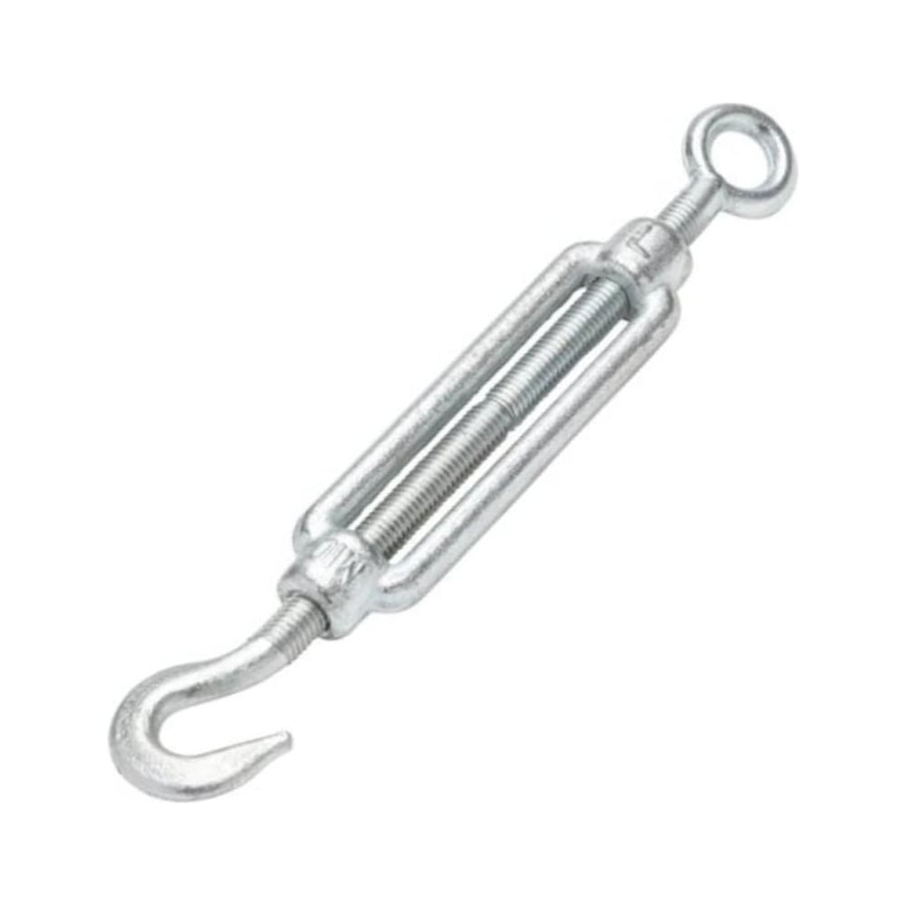 Изображение товара Талреп кольцо-кольцо ARNO INDUSTRIES М12 2шт. для натяжения и регулировки тросов и цепей DIN 1480 оцинкованная сталь AFJ301200031D98