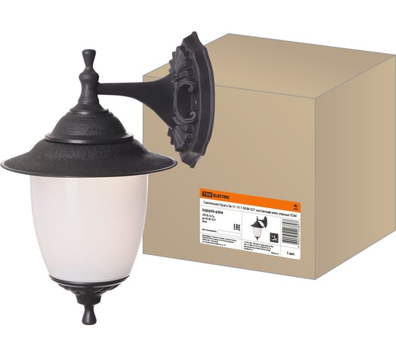 Изображение товара Настенный светильник TDM ELECTRIC Прага Эл-11-71-1 60 Вт, Е27, вниз, черный SQ0330-0504