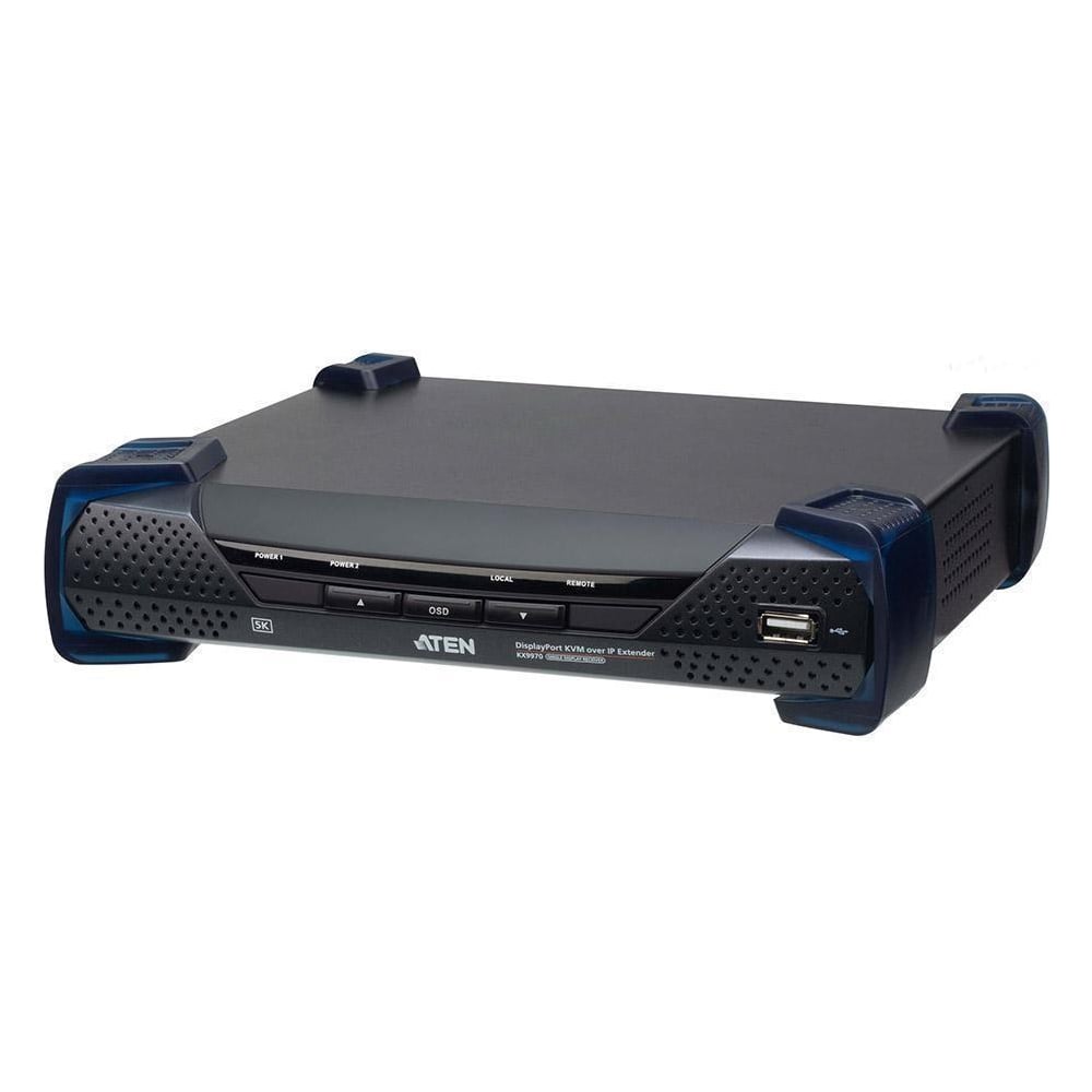 Изображение товара Приемник ATEN 5K DisplayPort Single Display KVM over IP, 2xSFP+10GLan KX9970R-AX-G Изображение товара Приемник ATEN 5K DisplayPort Single Display KVM over IP, 2xSFP+10GLan KX9970R-AX-G