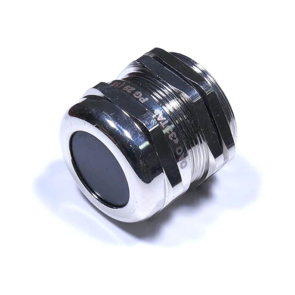 Изображение товара Кабельный ввод ГОФРОМАТИК PG 29 латунный УТ1,5 IP66/67/68 (d кабеля 18-25 мм) (20 м/уп.) zeta30156