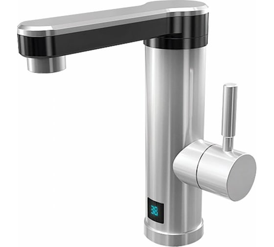 Изображение товара Проточный электрический водонагреватель Tsarsberg нержавеющая сталь TSB-WH1181