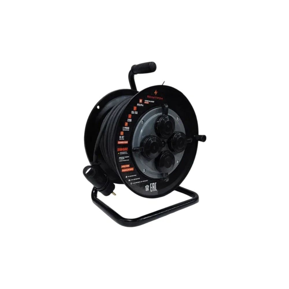 Изображение товара Удлинитель силовой ТОРЭЛЕКТРО ВОЛЬТПРОМ КГ 2х2,5 25м IP44