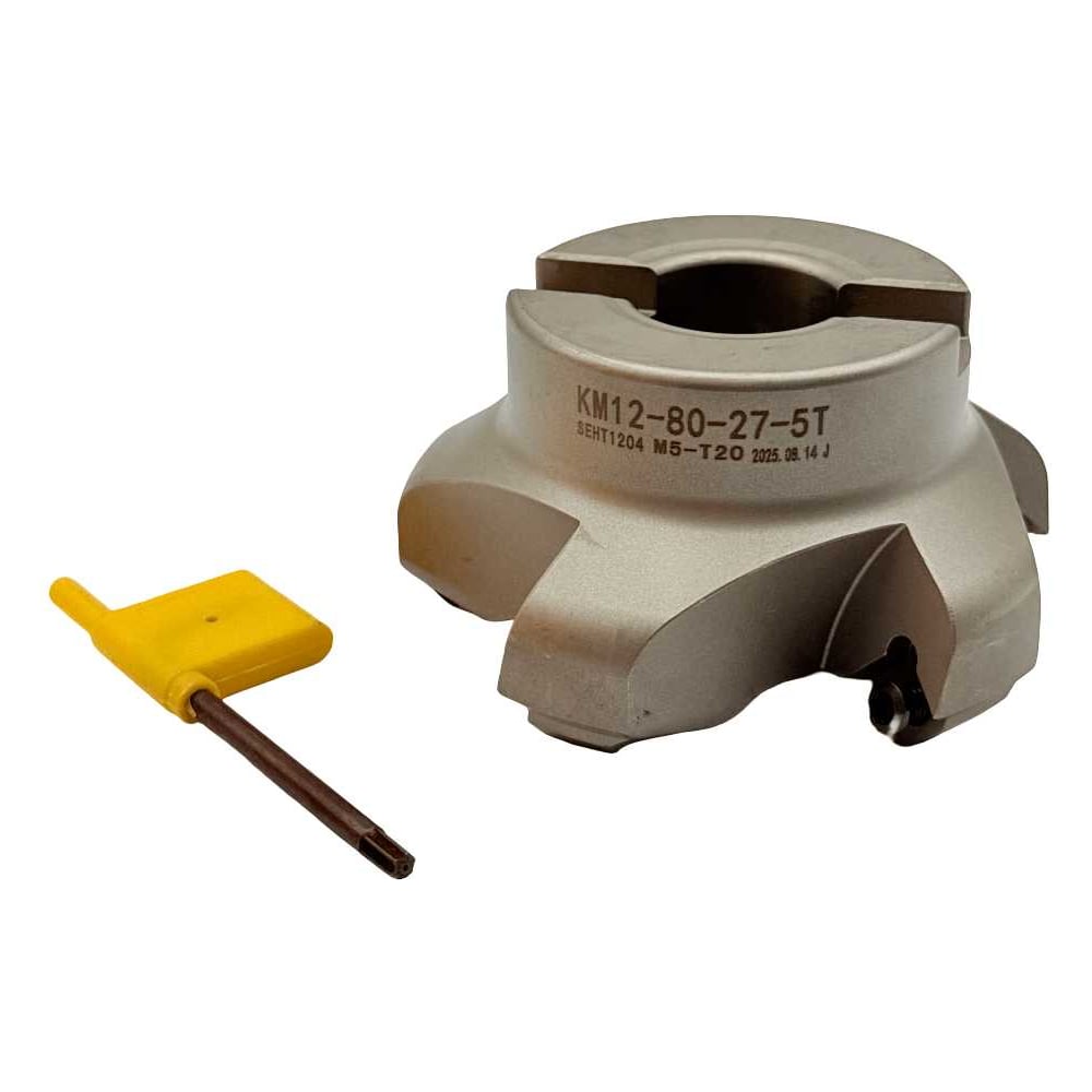 Изображение товара Торцевая фреза TORNERI KM-45 под SEKT 27 мм 80 мм 5 зубьев