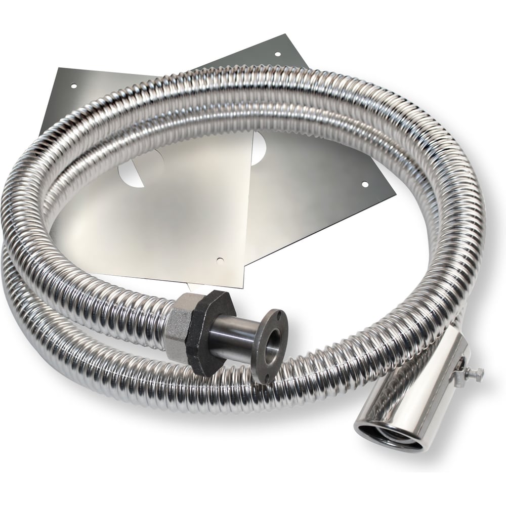 Изображение товара [Аксессуар для генератора] STACORT СOVG-A40-2 Отвод выхлопа 2 м из нержавеющей стали