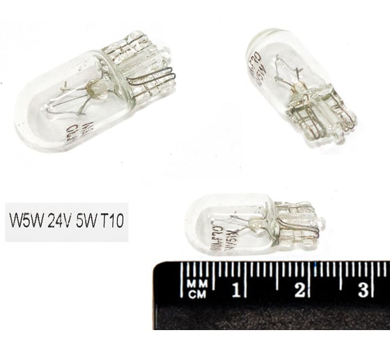 Изображение товара Лампа DINWARD А 24-5 (габарит) б/цок NOVA-PRO/ W2.1х9.5d 10шт 746187v