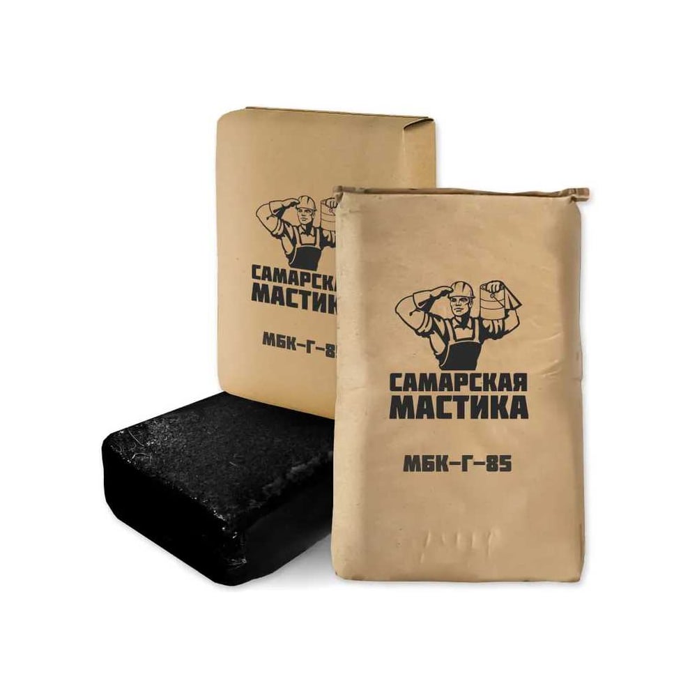 Изображение товара Мастика битумная МЯГКАЯ КРОВЛЯ МБК-Г-85 40 кг