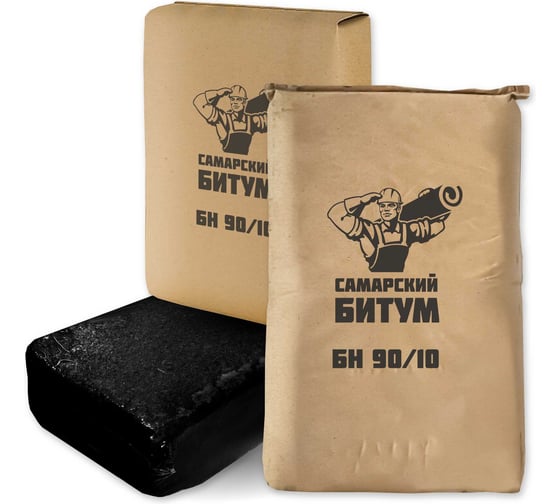 Изображение товара Битум строительный АО "МЯГКАЯ КРОВЛЯ БН 90/10 40кг 77