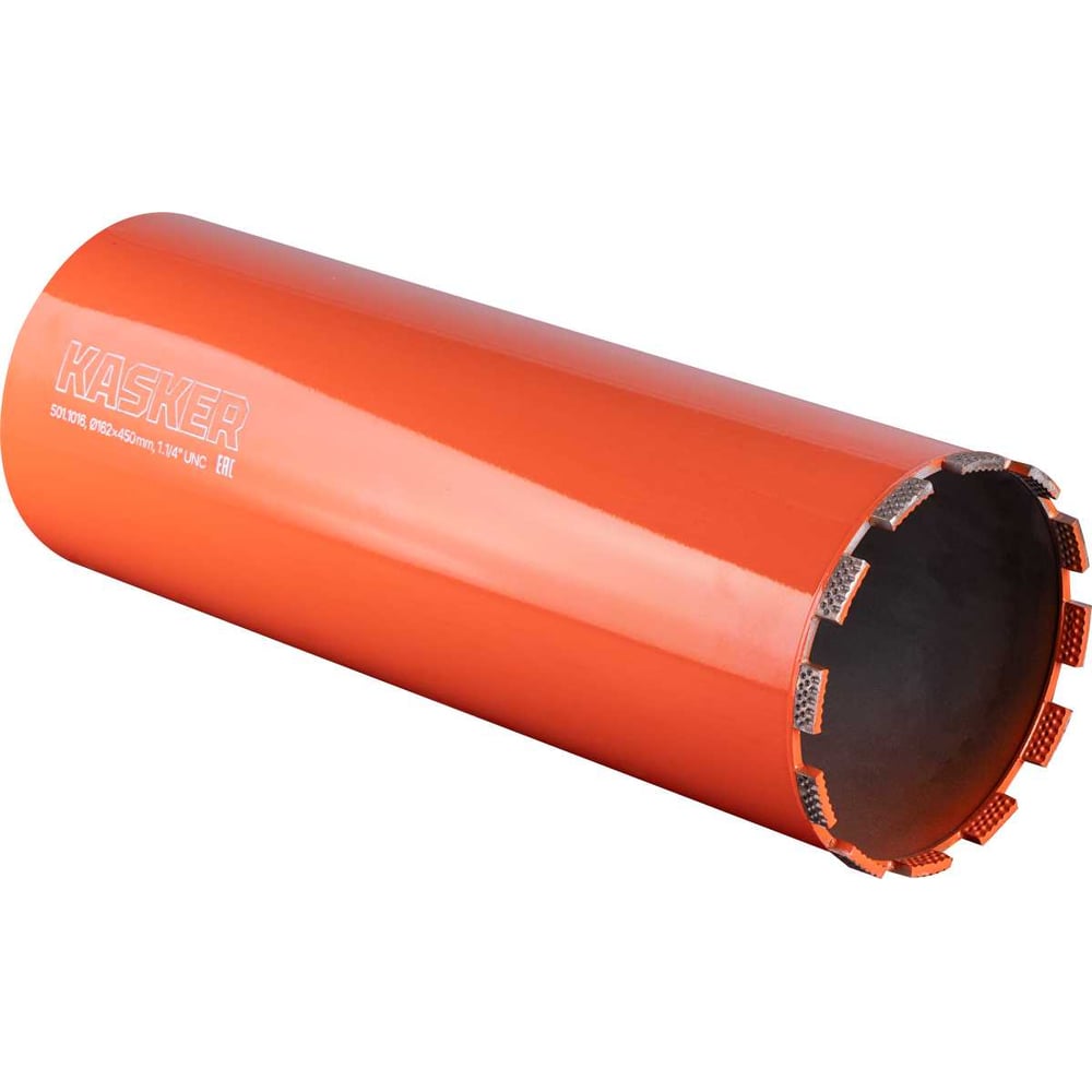 Изображение товара Коронка алмазная Kasker 162х450 мм, 1.1/4 UNC, Premium, 13 сегментов 501.1016